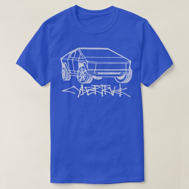 Camiseta CyberTruck Hoodie 2024 (Diseño del anverso)