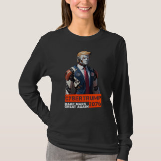Camiseta CyberTrump 2076 | Hacer a Marte Grande De Nuevo