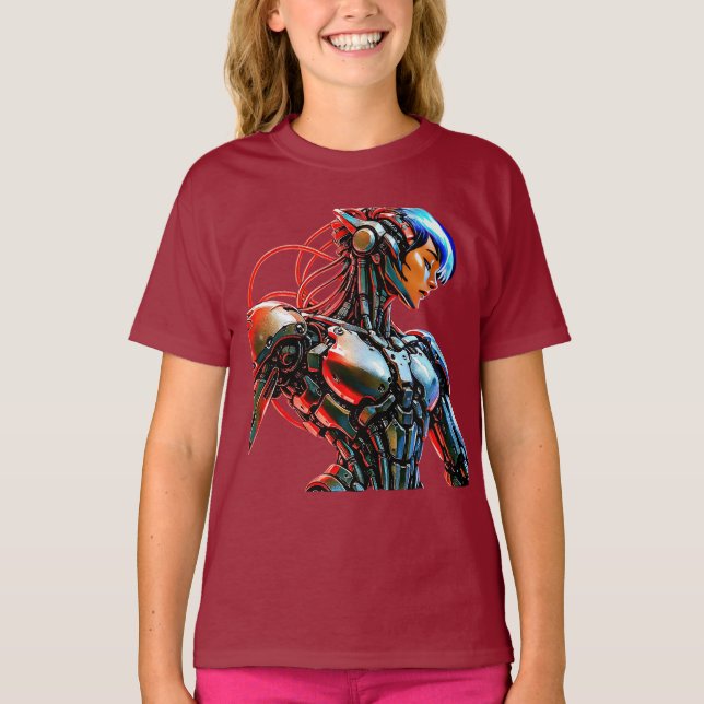 Camiseta Cyborg AI T-Shirt (Anverso)