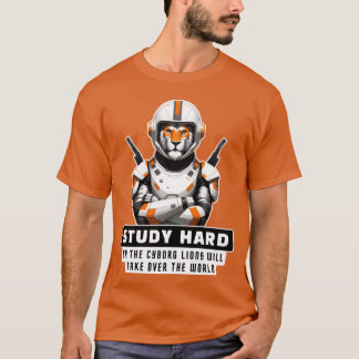 Camiseta Cyborg Animal león citas familia
