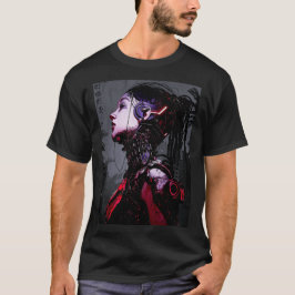 Camiseta Cyborg Girl Urban Cyberpunk Style