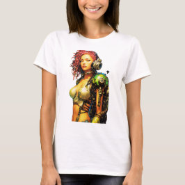 Camiseta Cyborg post-apocalíptico