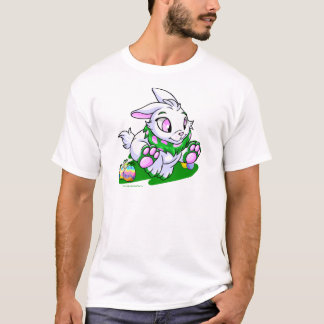 Camiseta Cybunny verde que compite con a través de neggs