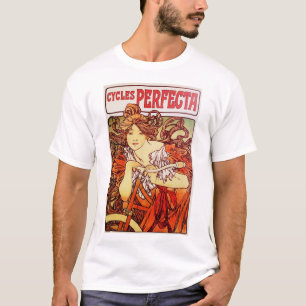 Camiseta Cycles Perfecta por Alphonse Mucha