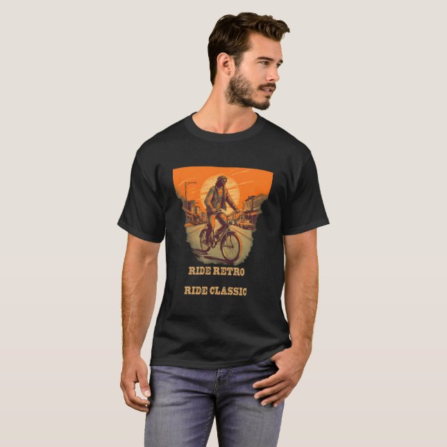 Camiseta Cycling Adventure Through Scenic Countryside (Anverso completo)
