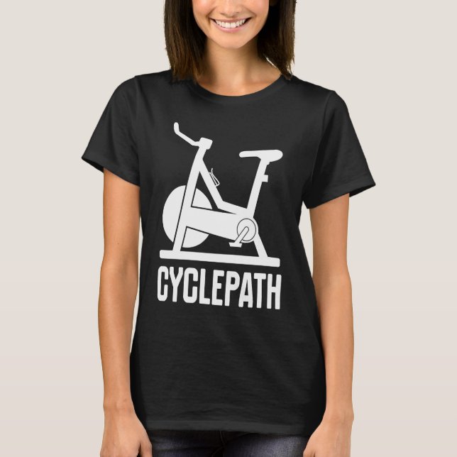 Camiseta Cycling Cyclepath  cyclists gym instructors (Anverso)