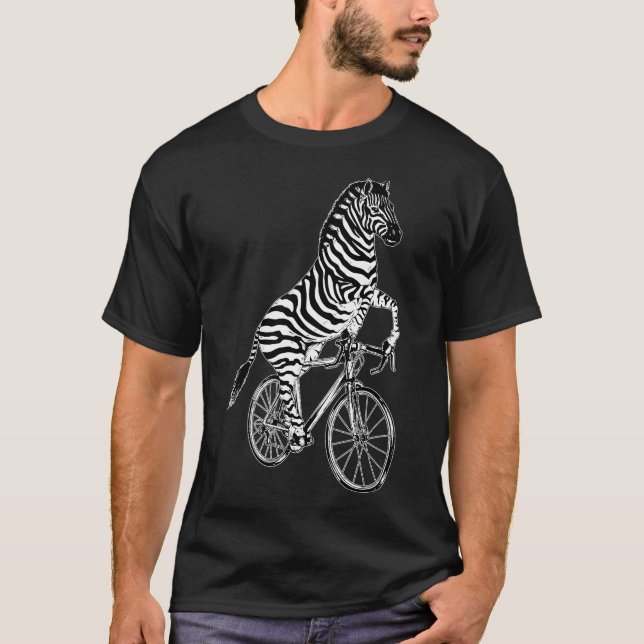 Camiseta Cycling Zebra (Anverso)
