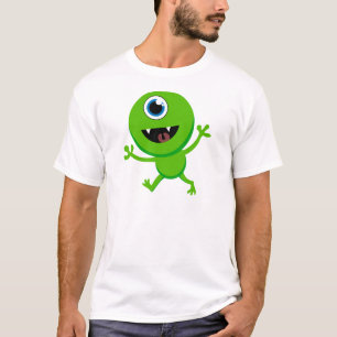Camiseta Cyclops verdes del bebé