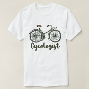 Camiseta Cycologist Funny Bicicleta Bicicleta Ciclismo Love