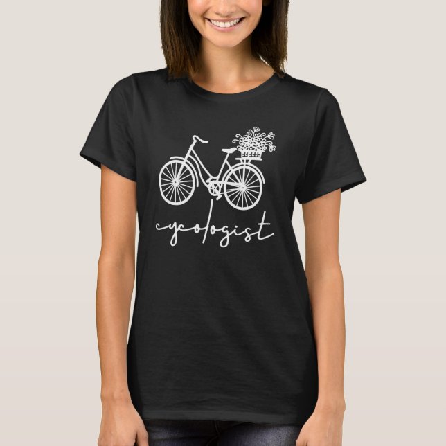 Camiseta Cycologist Funny Bicycle Cycling Bicycle (Anverso)