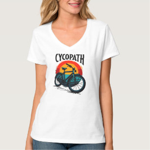 Camiseta Cycopath: Bicicleta energética con té gráfico al a