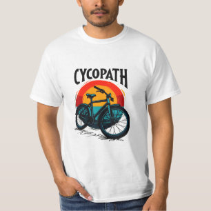 Camiseta Cycopath: Bicicleta energética con té gráfico al a