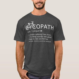 Camiseta Cycopath Funny Bicicleta Ciclista Bicicleta