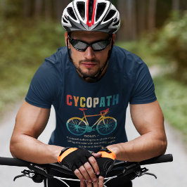 Camiseta Cycopath, Funny Gift for Cycling