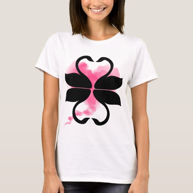 Camiseta cygnes  (Anverso)