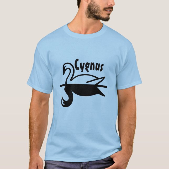 Camiseta Cygnus - Cisne en latín (Anverso)