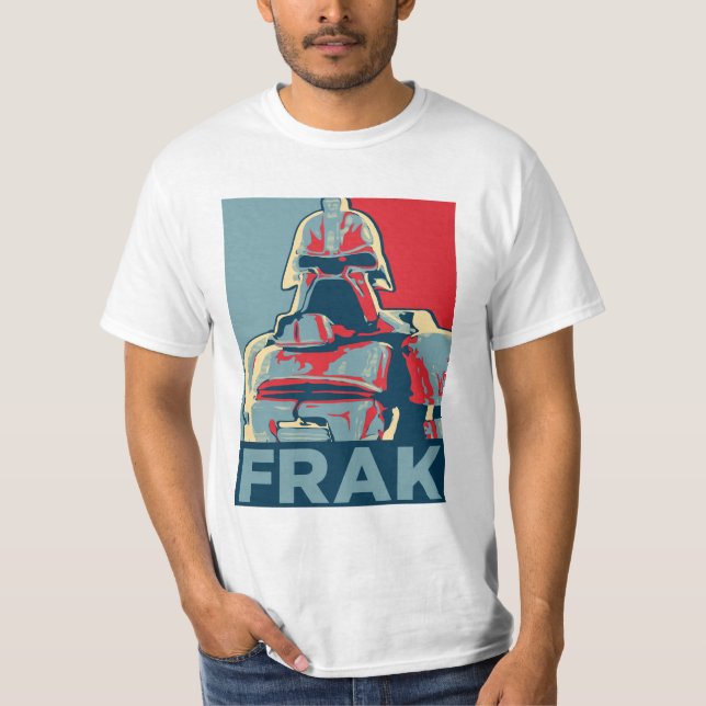Camiseta ¡Cylon Frak! (Anverso)