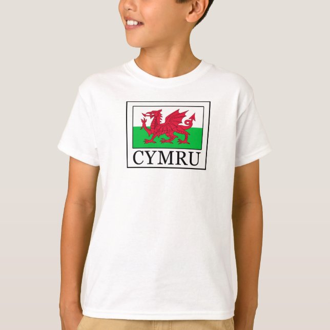 Camiseta Cymru (Anverso)