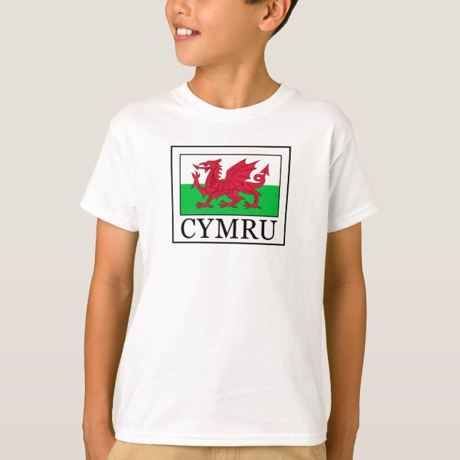 Camiseta Cymru (Anverso)