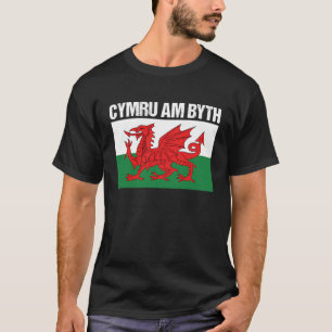 Camiseta Cymru Am By Welsh Flag Wales