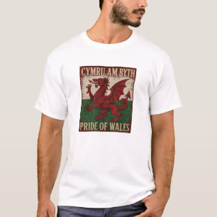 Camiseta Cymru Am Byth Orgullo de Gales