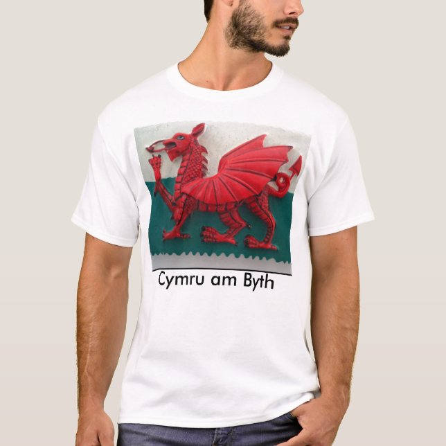 Camiseta Cymru am Byth T-Shirt (Anverso)