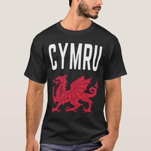 Camiseta Cymru Cymraeg Wales Rota Rugby Orgulloso De Ser Ga (Anverso)