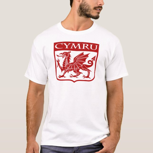 Camiseta Cymru - Gales (Anverso)