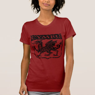 Camiseta Cymru - Gales - Vintage