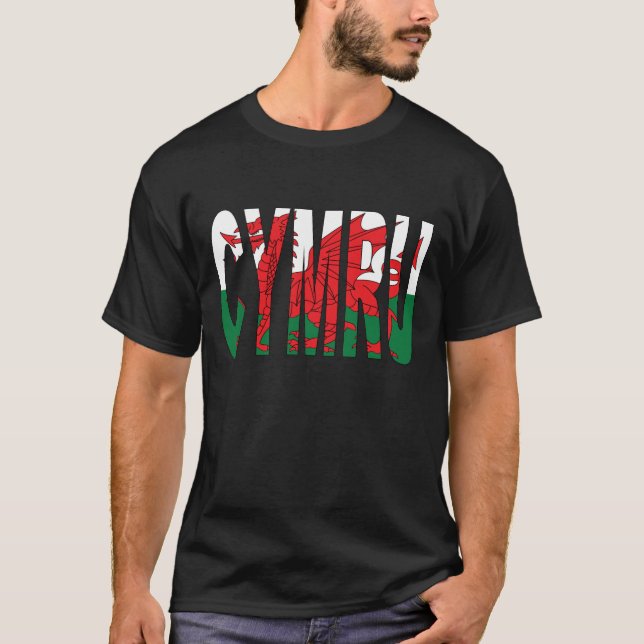 Camiseta CYMRU - País de Gales (Anverso)