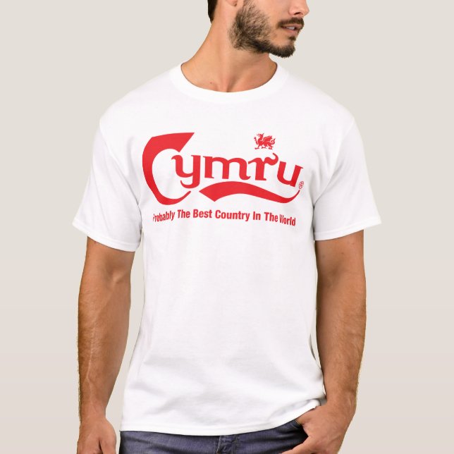 Camiseta Cymru. .probably el mejor país del mundo (Anverso)