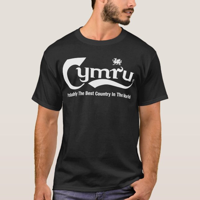 Camiseta Cymru. .probably el mejor país del mundo (Anverso)