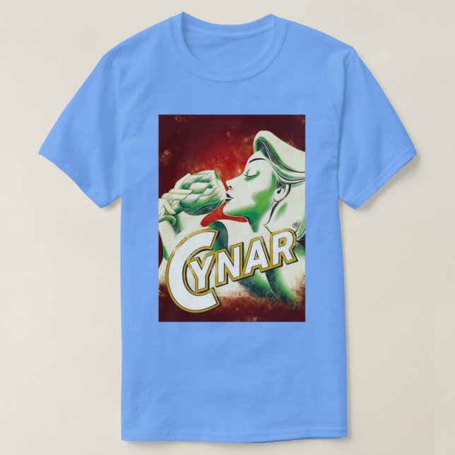 Camiseta Cynar Vintage 1 (Diseño del anverso)