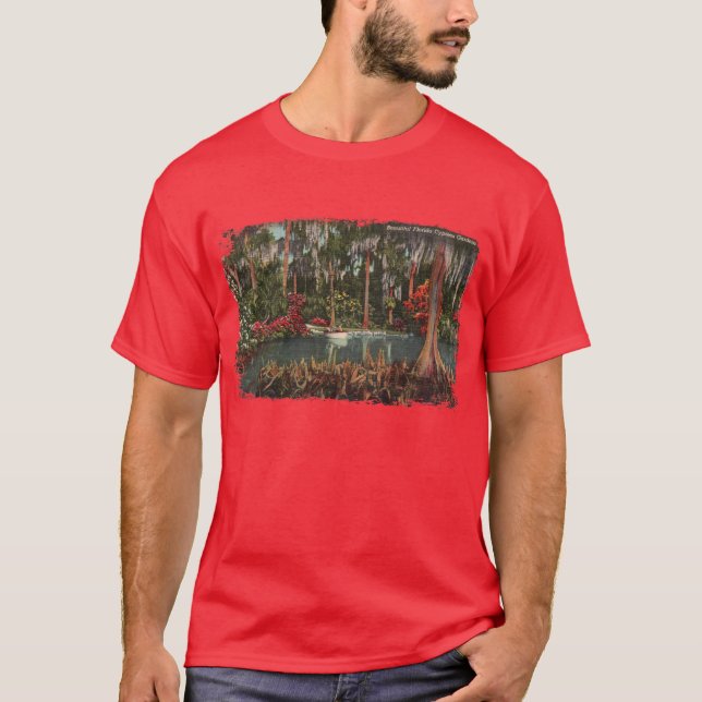Camiseta Cypress Gardens Florida Mens Shirt (Anverso)