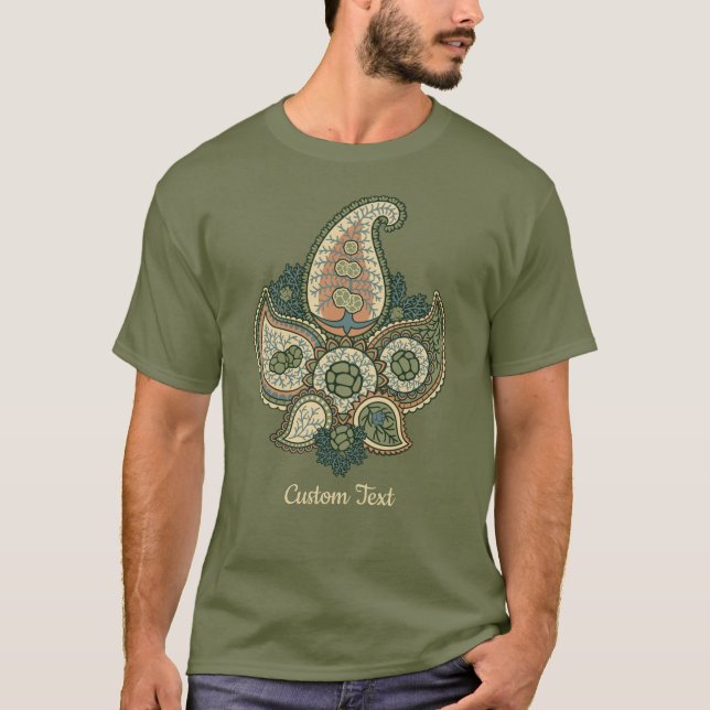 Camiseta Cypress Paisley (Anverso)
