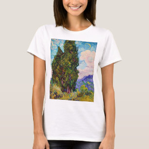 Camiseta Cypresses, Van Gogh