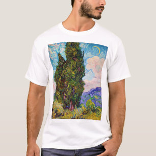 Camiseta Cypresses, Van Gogh
