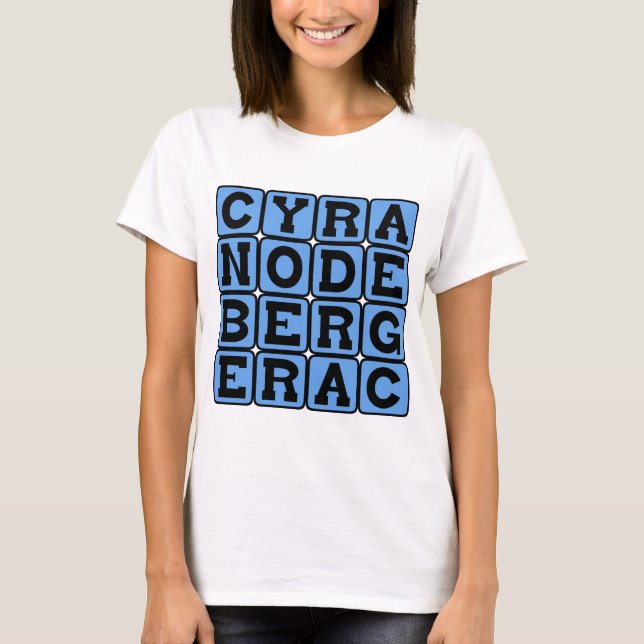 Camiseta Cyrano de Bergerac, juego francés (Anverso)