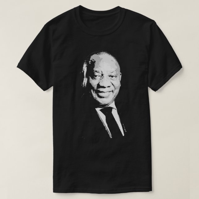 Camiseta Cyril Ramaphosa (Diseño del anverso)