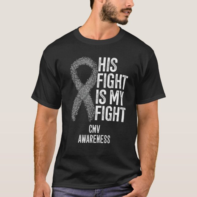 Camiseta Cytomegalovirus Su Lucha Es Mi Lucha Contra Los Aw (Anverso)
