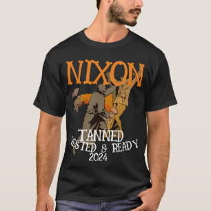 Camiseta CZAR Bronceado Descansado y Listo NIXON 2032 Presi