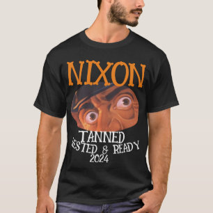 Camiseta CZAR Bronceado Descansado y Listo NIXON 2036 Presi