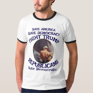 Camiseta Czar Calle Mentiroso Trump POTUS Patriótico Tren M
