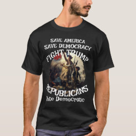 Camiseta Czar Rue Mentiroso Trump GOP Congreso Demócrata Or