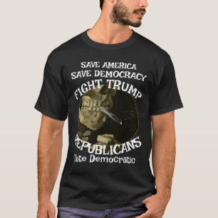 Camiseta Czar Rue Mentiroso Trump GOP Congreso Orden Democr