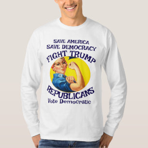 Camiseta Czar Rue Mentiroso Trump POTUS Patriótico MAGA Tre