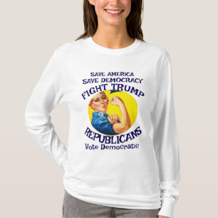 Camiseta Czar Rue Mentiroso Trump POTUS Patriótico Tren MAG