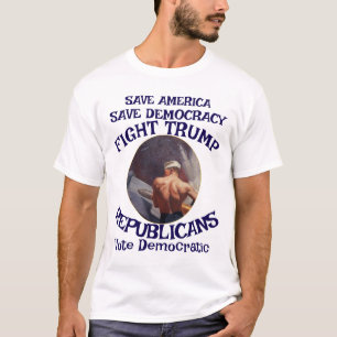 Camiseta Czar Rue Mentiroso Trump POTUS Patriótico Tren MAG