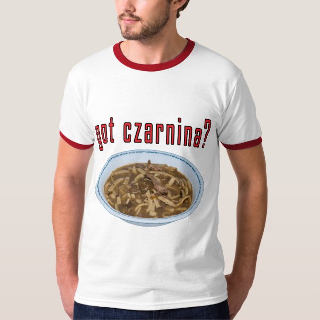 Camiseta ¿Czarnina conseguido? Sopa (Anverso)