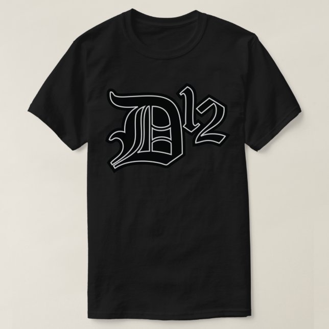 Camiseta D12 Classic (Diseño del anverso)